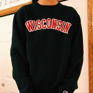 Wisconsin badgers champion crewneck Sweatshirt